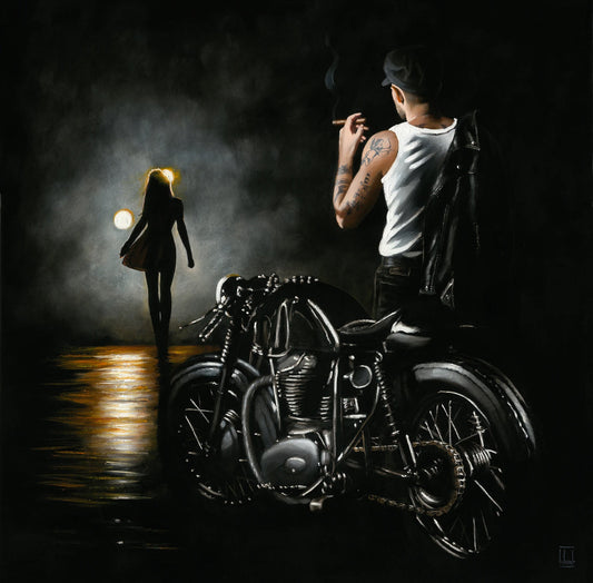 Richard Blunt Leave The Motor Running Original - The Acorn Gallery, Pocklington