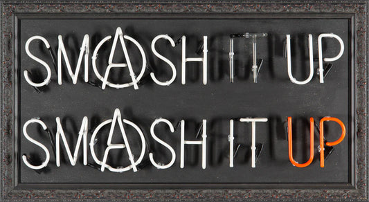 Illuminati Neon Smash It Up ORIGINAL - The Acorn Gallery, Pocklington