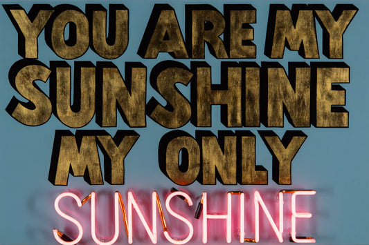 Illuminati Neon You Are My Sunshine - Pink ORIGINAL - The Acorn Gallery, Pocklington