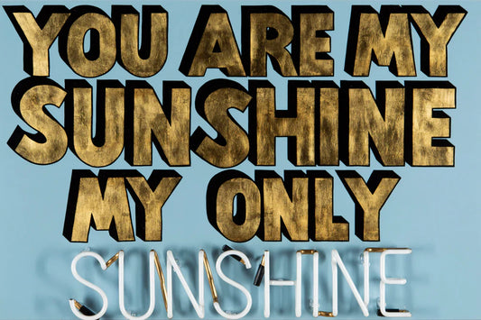 Illuminati Neon You Are My Sunshine - Pink ORIGINAL - The Acorn Gallery, Pocklington