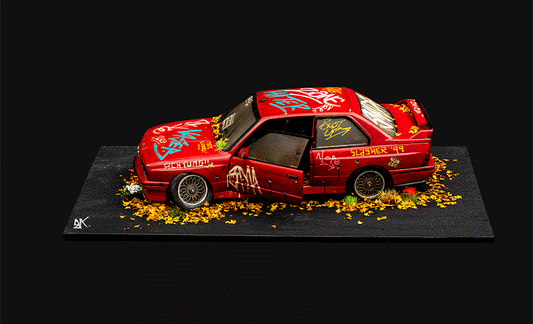 JJ Adams BMW E30 M3 1989 ORIGINAL Sculpture - The Acorn Gallery, Pocklington