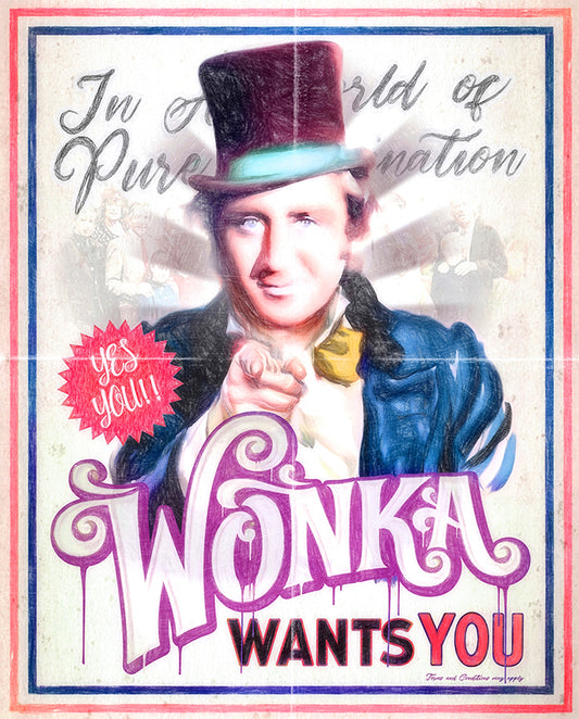 Wonka Needs You! by JJ Adams NEW