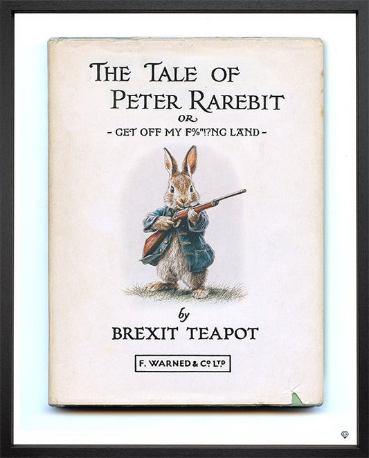 JJ Adams Get Of My F..king Land Standard Framed - The Acorn Gallery, Pocklington