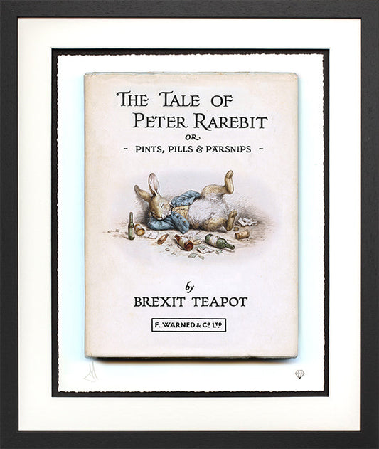 JJ Adams Pints, Pills And Parsnips Mini Framed - The Acorn Gallery Pocklington