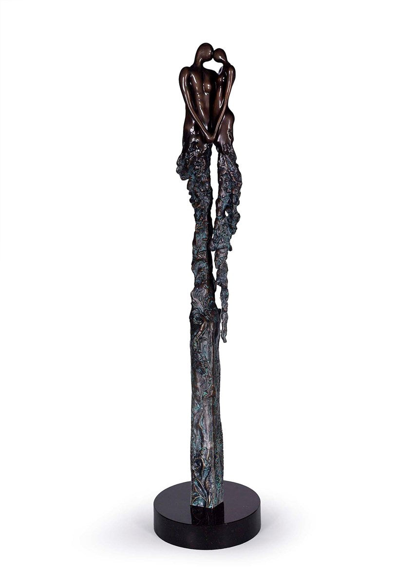 Jennine Parker Eternal Devotion Standard Bronze Sculpture - The Acorn Gallery, Pocklington