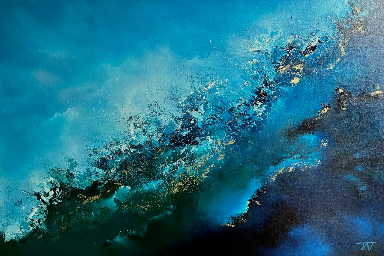 Jaimie Volkaerts The Unstoppable Azure Original - The Acorn Gallery, Pocklington