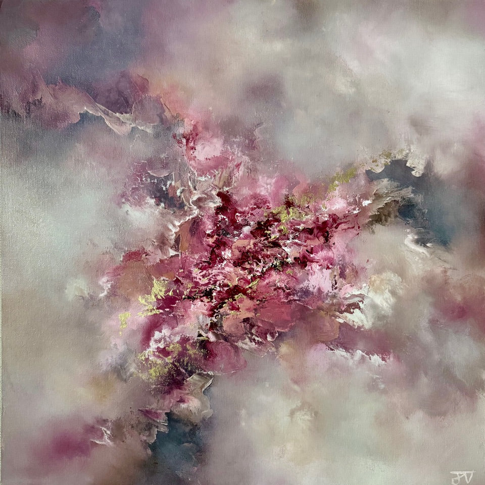 Jaimie Volkaerts Early Blossoms Original - The Acorn Gallery, Pocklington