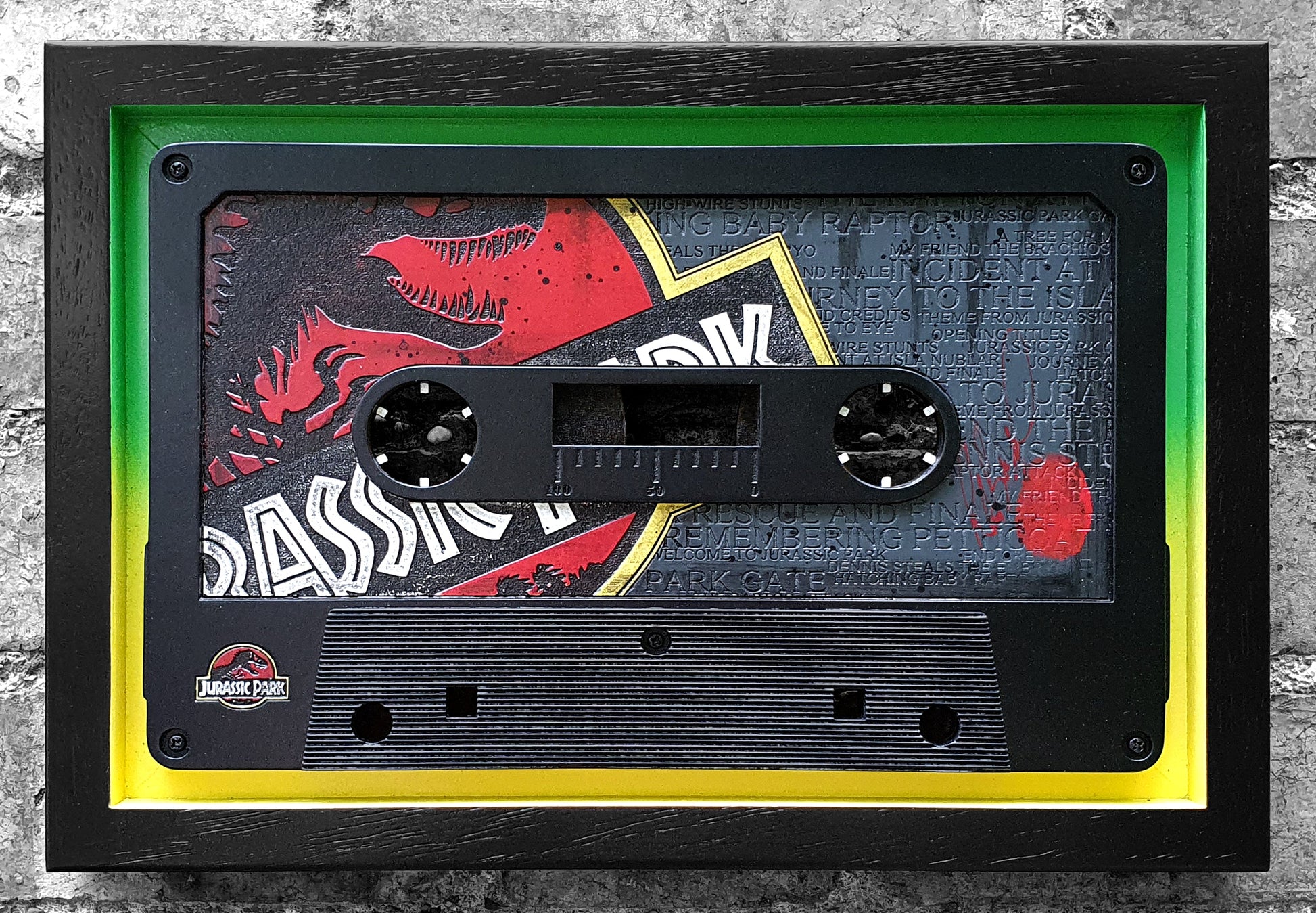 Rob Bishop Jurassic Park Small Cassette - The Acorn Gallery, Pocklington