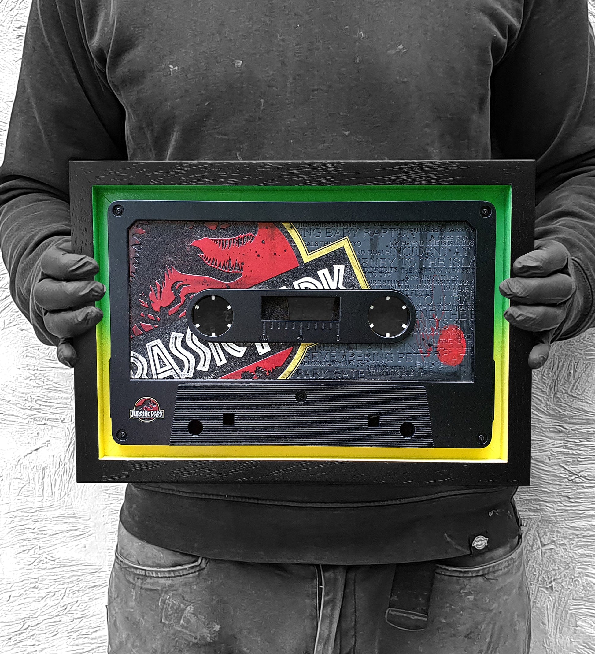 Rob Bishop Jurassic Park Small Cassette - The Acorn Gallery, Pocklington
