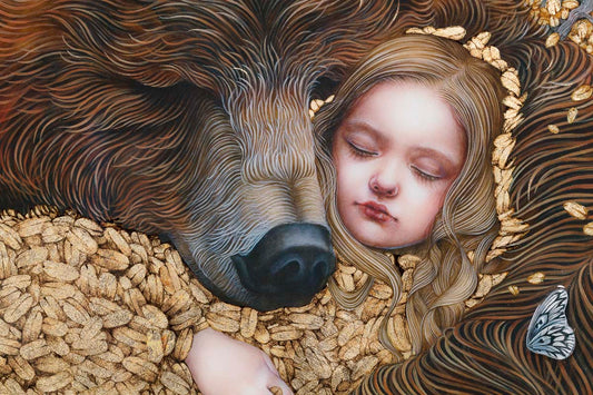 New Kerry Darlington edition titled Hibernation, available now at The Acorn Gallery, Pocklington, delivery available. Shop online or call 01759 307652.