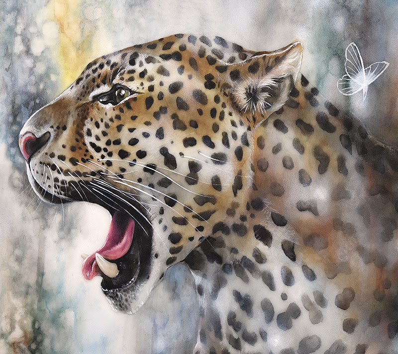 Kerry Darlington Leopardess - The Acorn Gallery, Pocklington