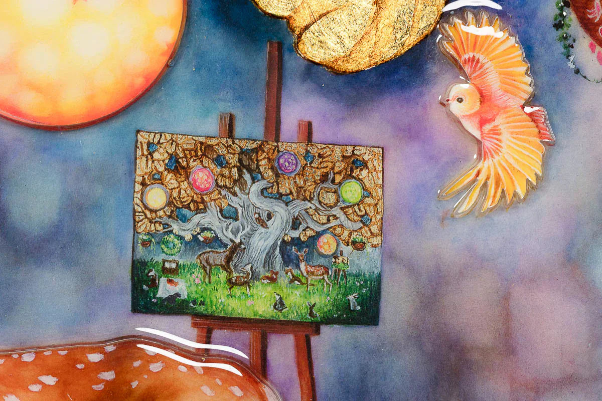 Kerry Darlington new edition - Our Own Little Paradise - The Acorn Gallery Pocklington Shop Online or Call 01759 307652.