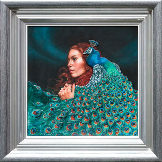 Kerry Darlington Peacock Princess - The Acorn Gallery, Pocklington