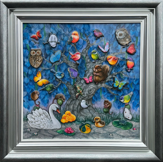 Kerry Darlington Silver Brook Framed - The Acorn Gallery, Pocklington