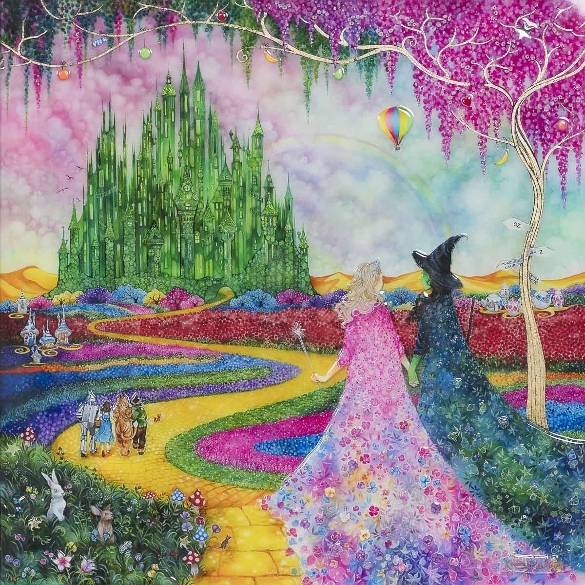 Wicked unique edition by Kerry Darlington. Shop at The Acorn Gallery, Pocklington. Free UK Mainland Delivery. Approved stockist for Kerry Darlington Art. Call 01759 307652.