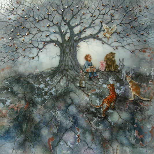 Kerry Darlington Winnie The Pooh Hundred Acre Wood - The Acorn Gallery, Pocklington