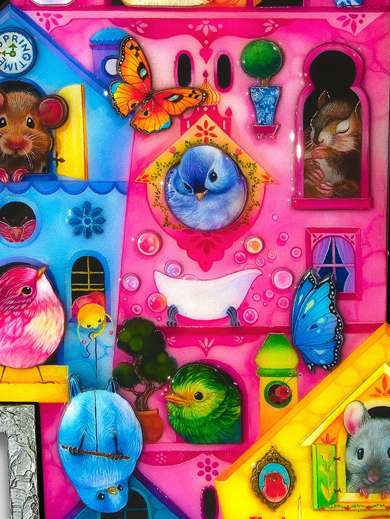 Kerry Darlington Birds Of A Feather - The Acorn Gallery, Pocklington