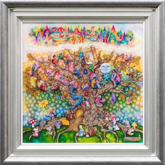 Kerry Darlington Deep In The Whispering Woods Framed Unique Limited Edition Print - The Acorn Gallery, Pocklington