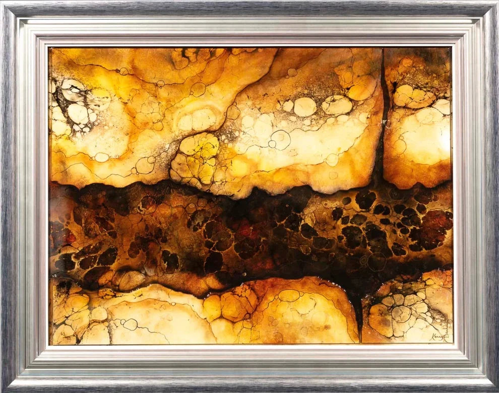 Kerry Darlington Moon Valley Unique Limited Edition Print available from The Acorn Gallery, Pocklington