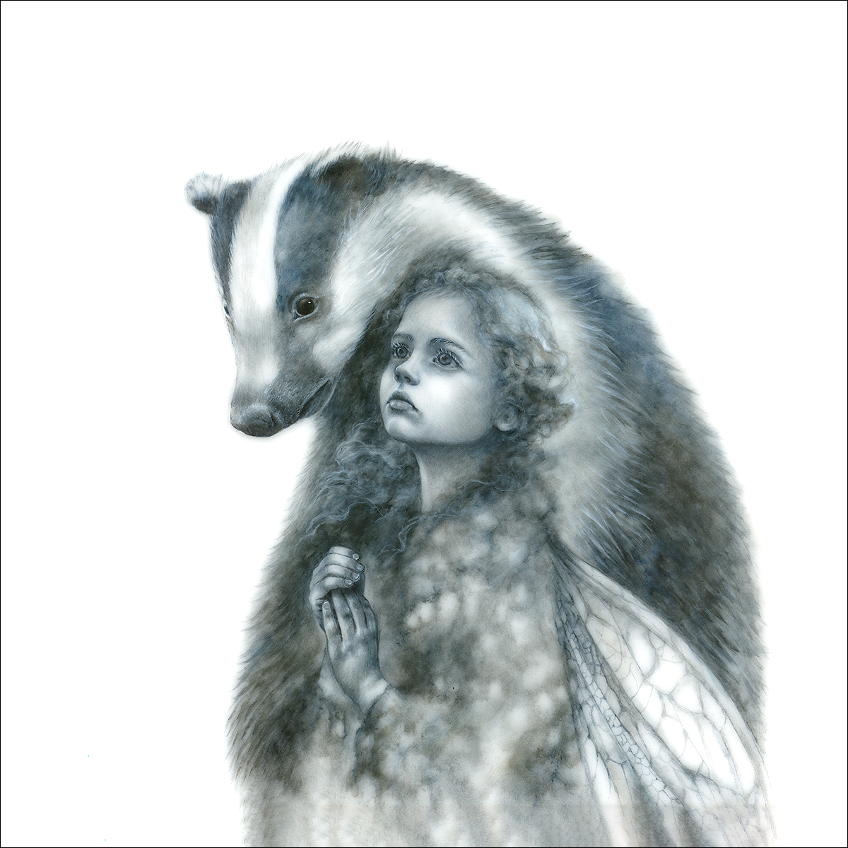 Kerry Darlington The Badger Faerie - The Acorn Gallery, Pocklington