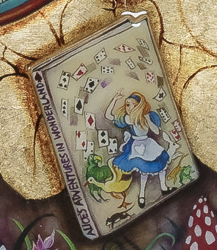 Alice in Wonderland unique edition by Kerry Darlington What Alice Found There. Shop at The Acorn Gallery, Pocklington. Free UK Mainland Delivery. Approved stockist for Kerry Darlington Art. Call 01759 307652.