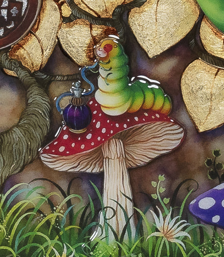 Alice in Wonderland unique edition by Kerry Darlington What Alice Found There. Shop at The Acorn Gallery, Pocklington. Free UK Mainland Delivery. Approved stockist for Kerry Darlington Art. Call 01759 307652.