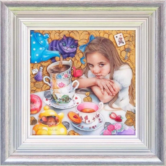 Kerry Darlington Why Is A Raven Like A Writing Desk Framed Unique Limited Edition Print - The Acorn Gallery, Pocklington