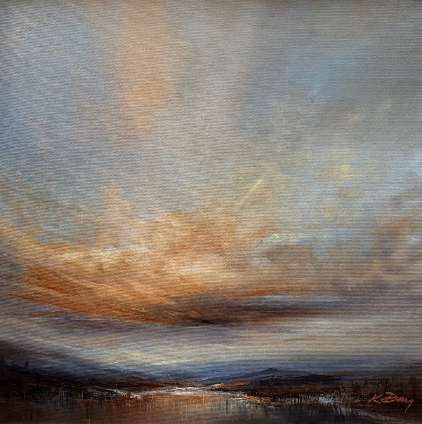 Katie Day Nature's Serenity Original available from The Acorn Gallery, Pocklington