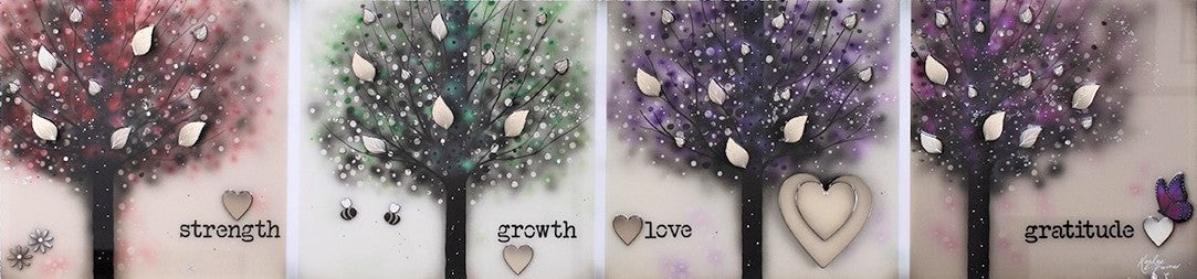 Kealey Farmer Strength Growth Love and Gratitude - The Acorn Gallery, Pocklington