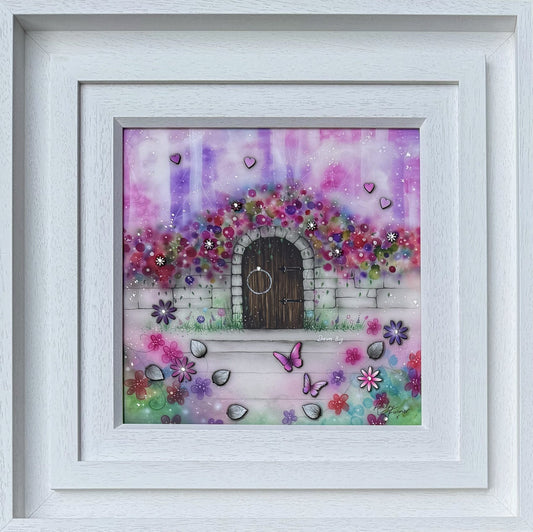 Kealey Farmer The Secret Garden Original available from The Acorn Gallery, Pocklington