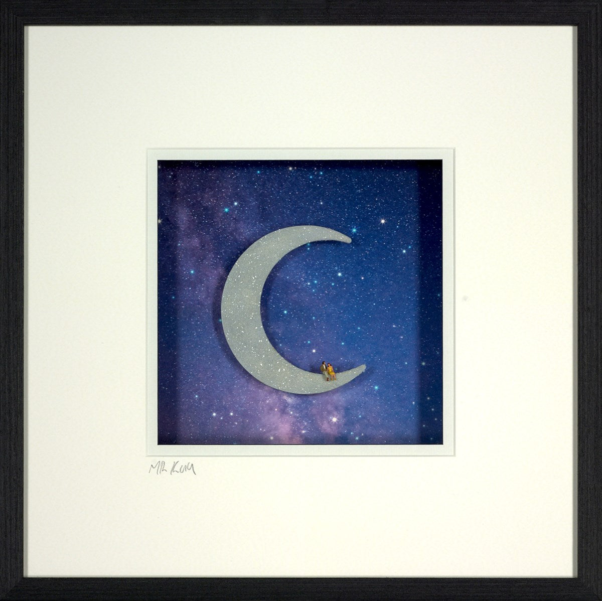 Mr Kuu Over The Moon Original - The Acorn Gallery, Pocklington