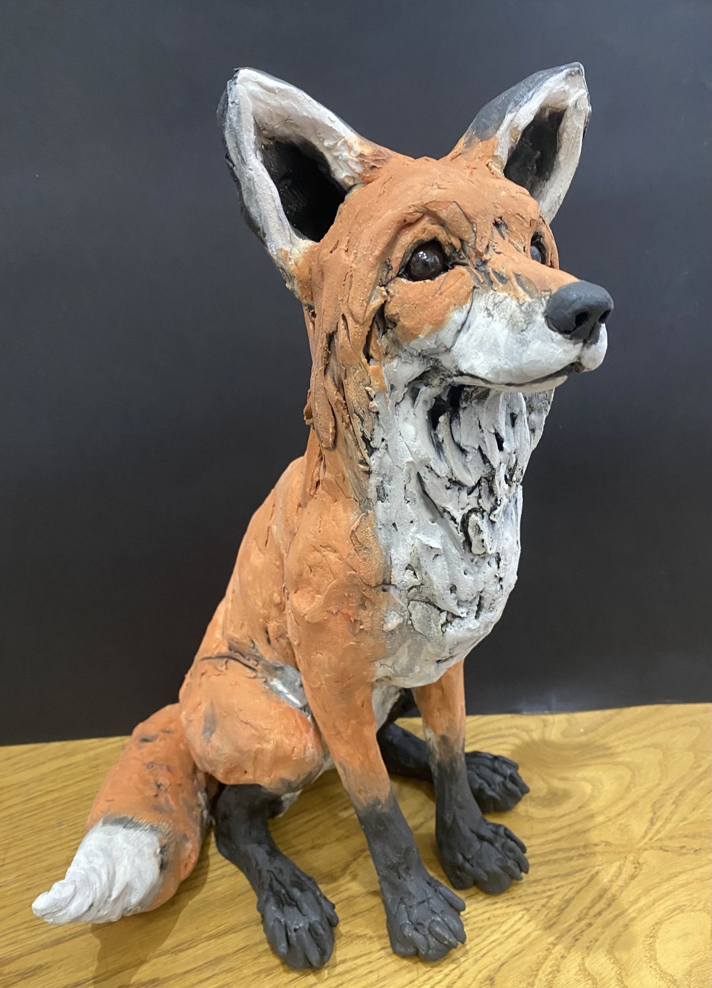 Louise Brown Fox Original Sculpture - The Acorn Gallery, Pocklington