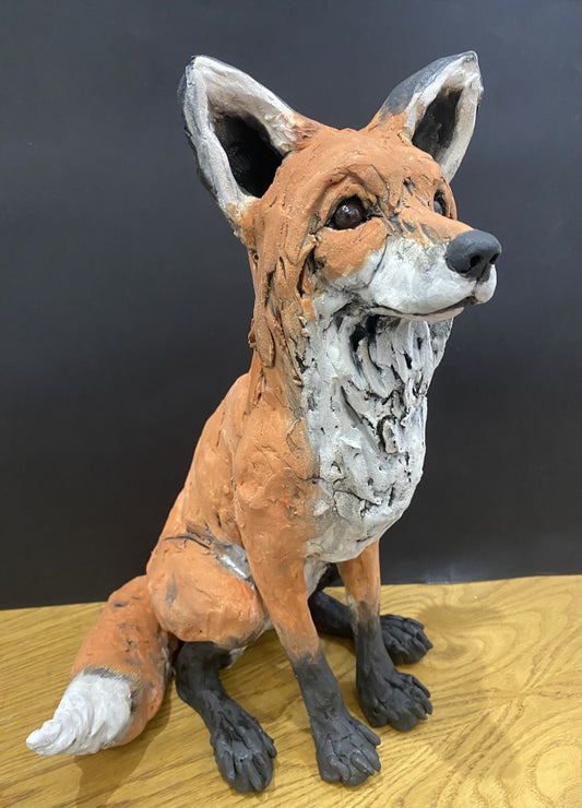 Louise Brown Fox Original Sculpture - The Acorn Gallery, Pocklington