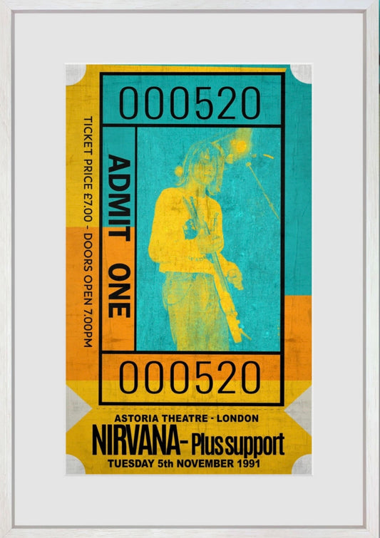 Linda Charles Nirvana Admit One - The Acorn Gallery, Pocklington