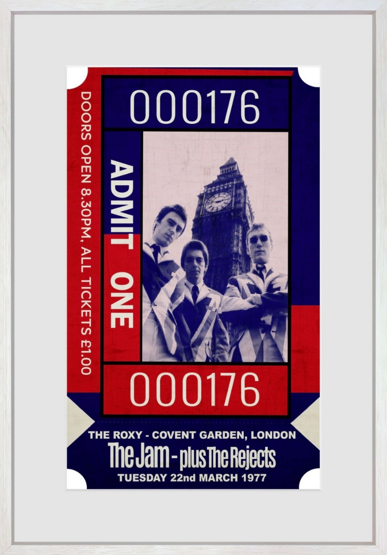 Linda Charles The Jam Admit One - The Acorn Gallery, Pocklington