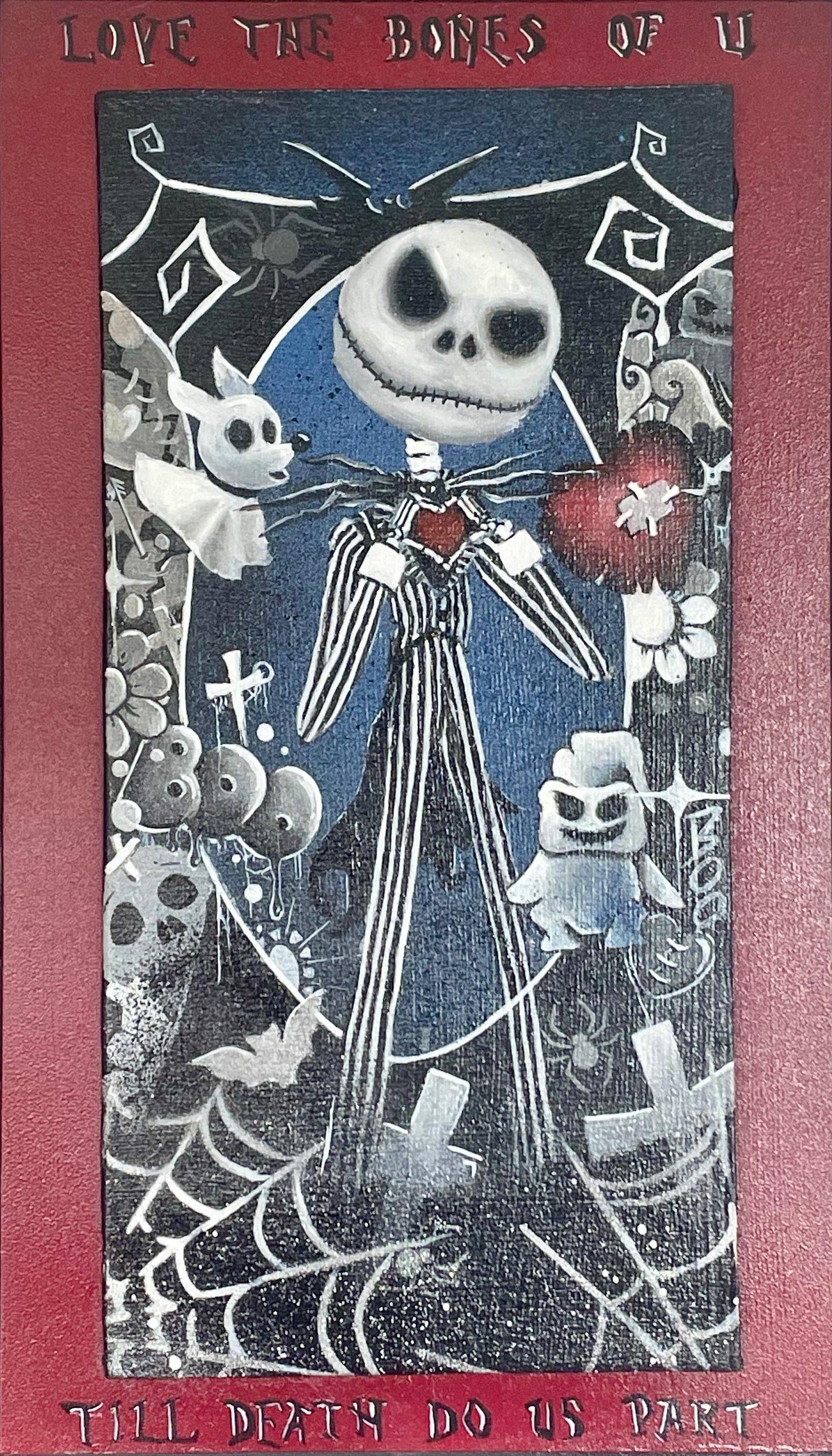 Jack Skellington ORIGINAL by Lisa Holmes