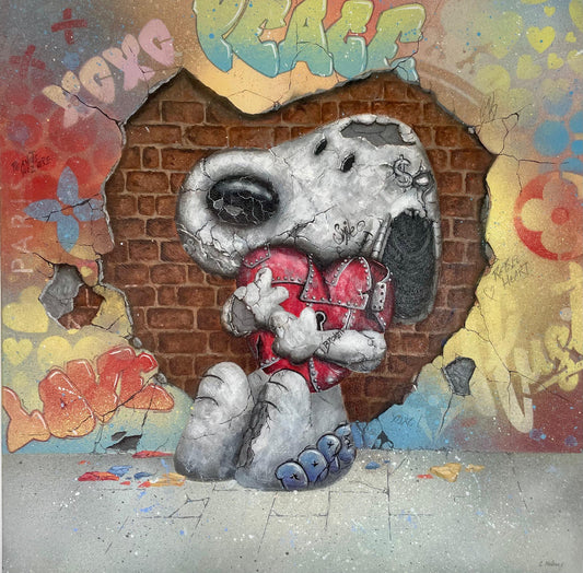 Snoopy ORIGINAL by Lisa Holmes