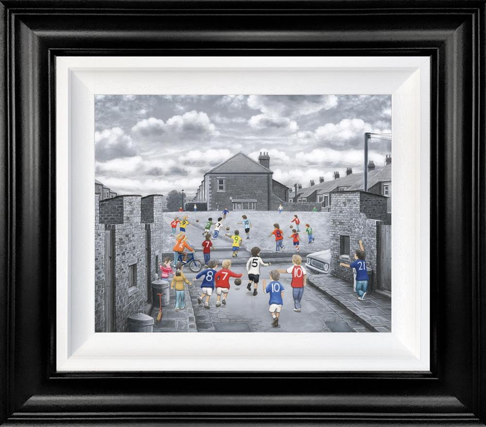 Leigh Lambert The World In Motion Deluxe Canvas Print available from The Acorn Gallery, Pocklington