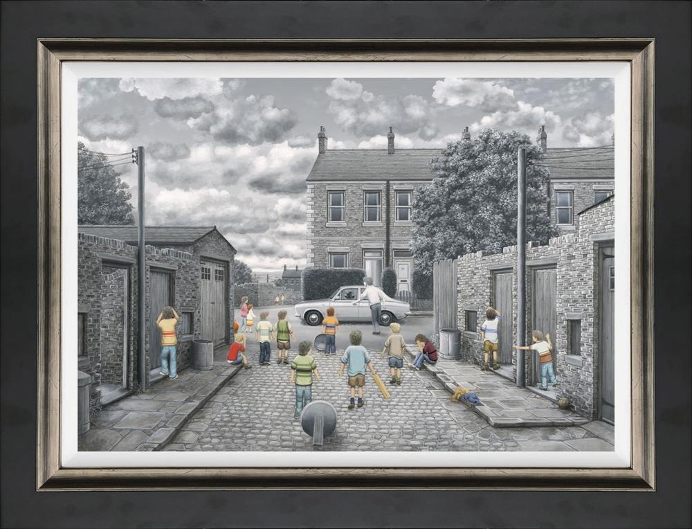 There May Be Trouble Ahead Canvas by Leigh Lambert