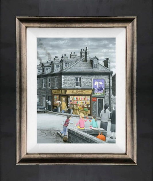 Leigh Lambert Two's Company Canvas - The Acorn Gallery, Pocklington