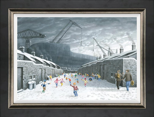 Leigh Lambert You Go First Canvas - The Acorn Gallery Pocklington