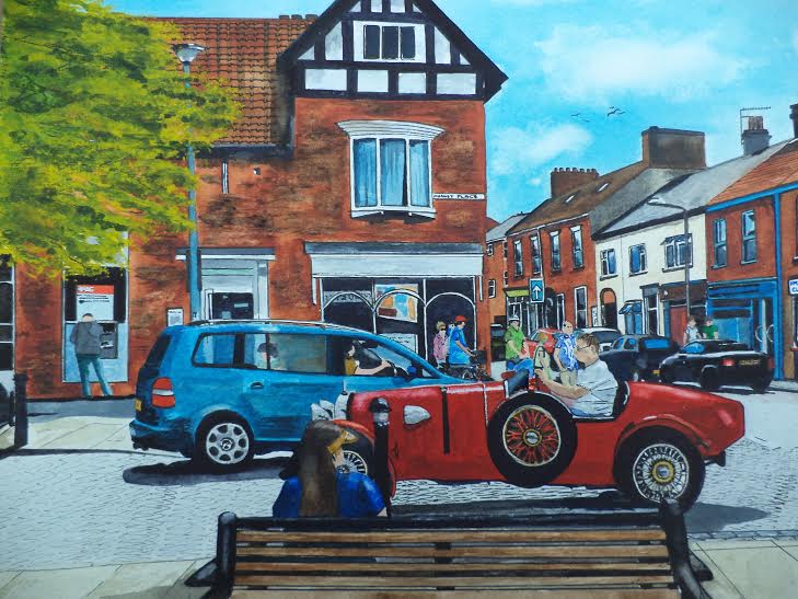 Framing choice for the Pocklington A Grand Day Out print by artist Lesley Nugent available from The Acorn Gallery, right here in the town. Secure UK delivery available. Shop Online or call us on 01759 307652.