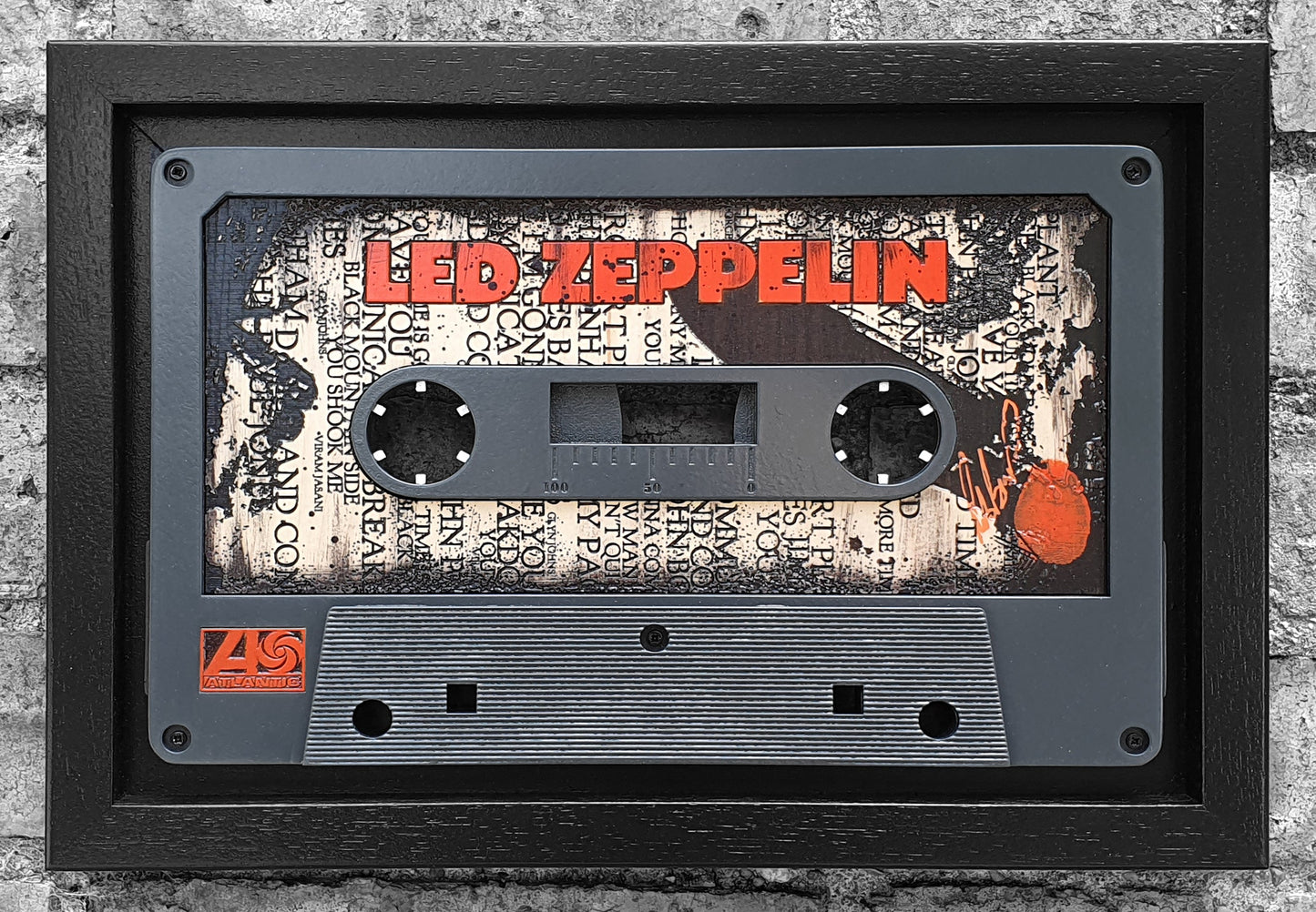 Rob Bishop Led Zepplin Small Cassette - The Acorn Gallery, Pocklington