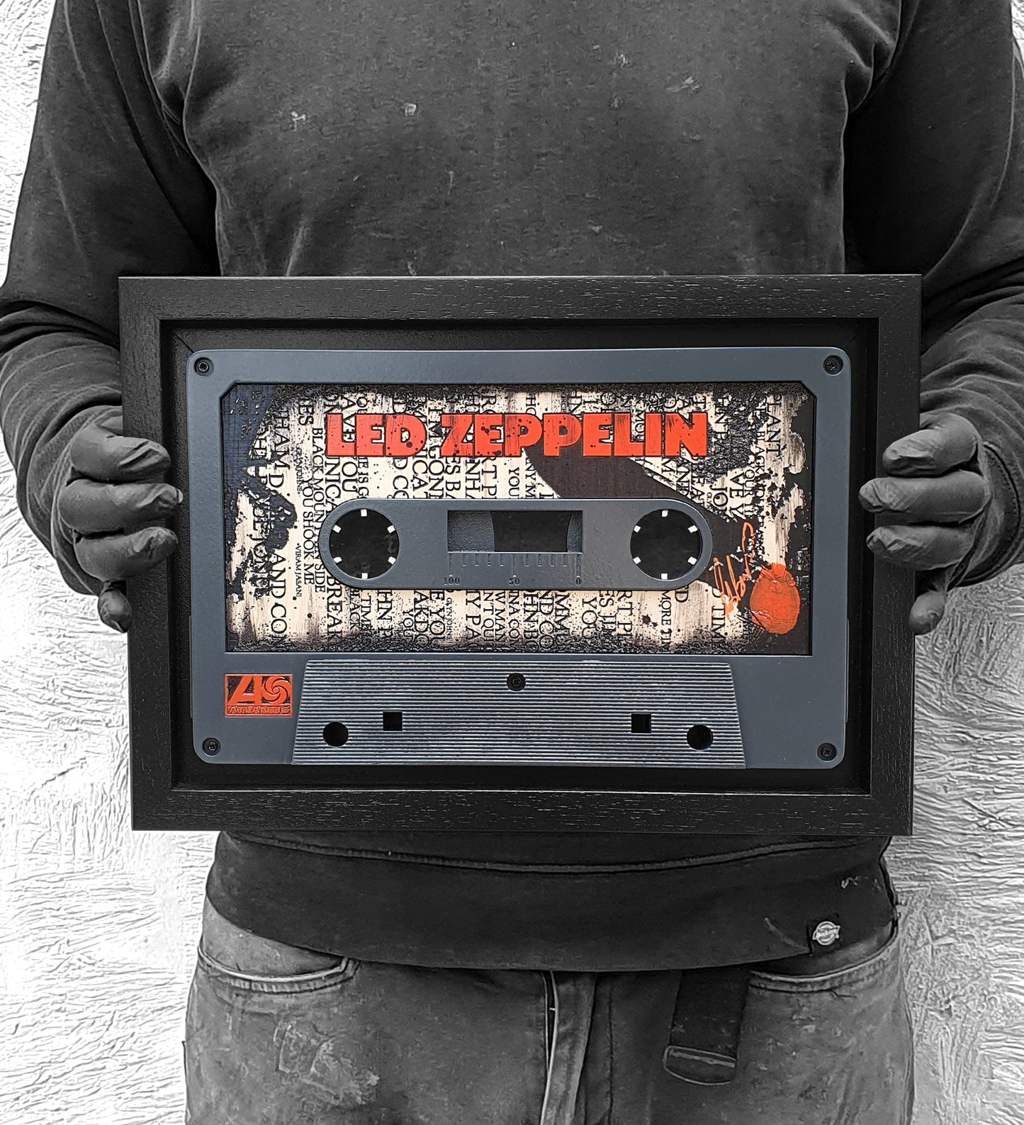 Rob Bishop Led Zepplin Small Cassette - The Acorn Gallery, Pocklington