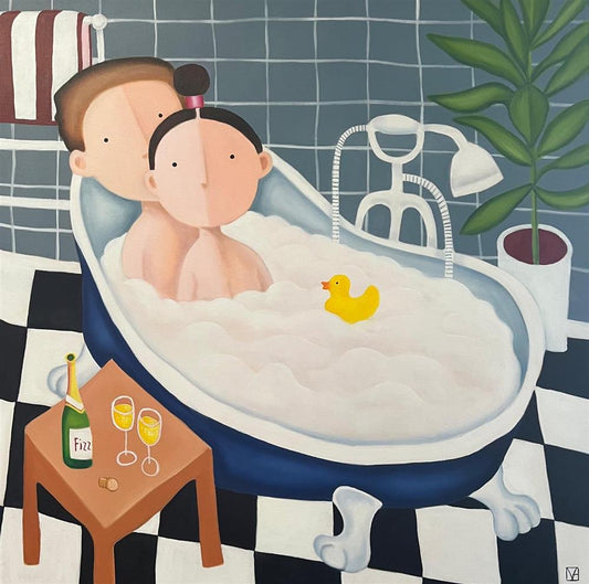 Michael Abrams Coq Au Vin? Original - The Acorn Gallery Pocklington