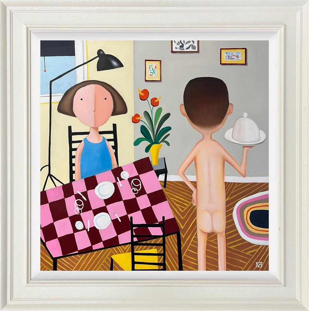 Michael Abrams Coq Au Vin? Original - The Acorn Gallery Pocklington