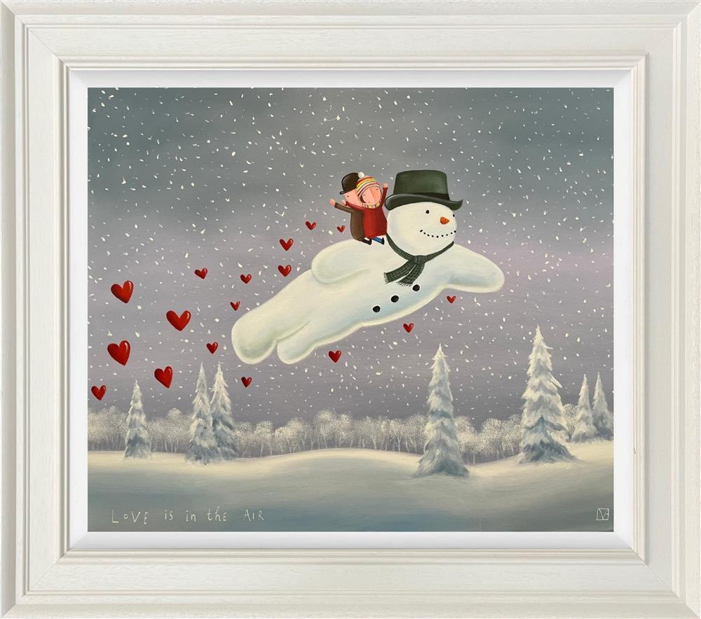 Michael Abrams Love Is In The Air Original Framed - The Acorn Gallery, Pocklington