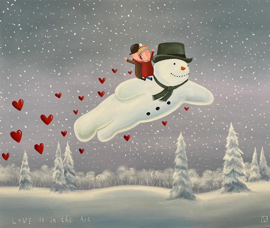 Michael Abrams Love Is In The Air Original - The Acorn Gallery, Pocklington