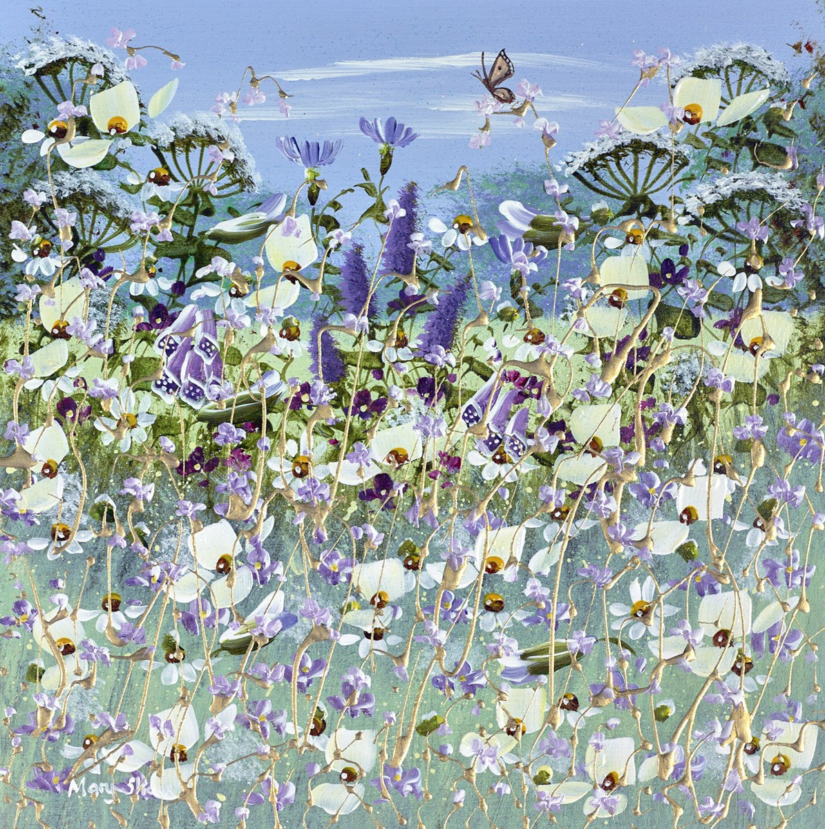 Mary Shaw Springtime In Bloom III Original - The Acorn Gallery, Pocklington