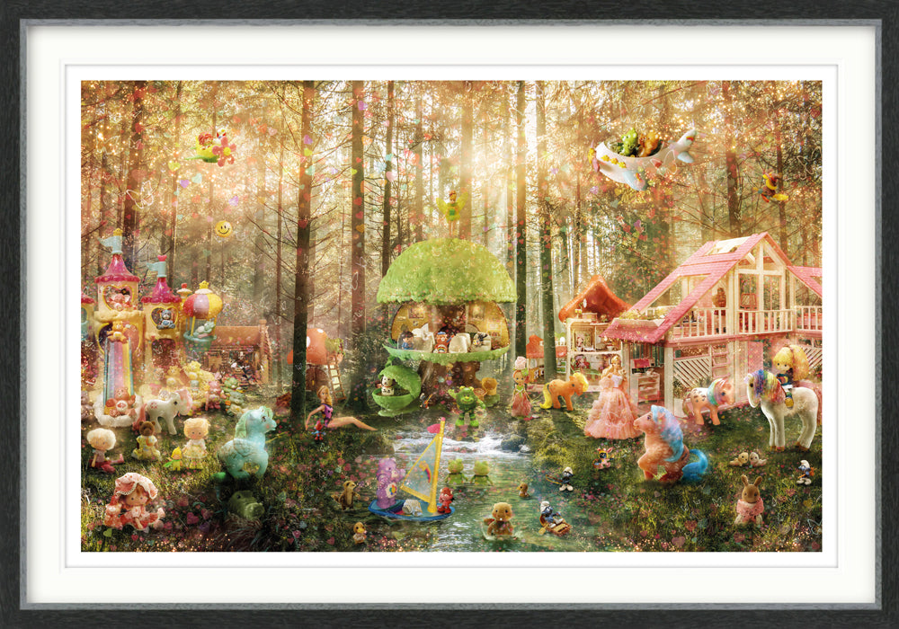 Mark Davies Cuddlewood Grove Panaramic available from The Acorn Gallery, Pocklington